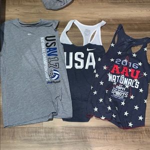 Volleyball/ USA tanks